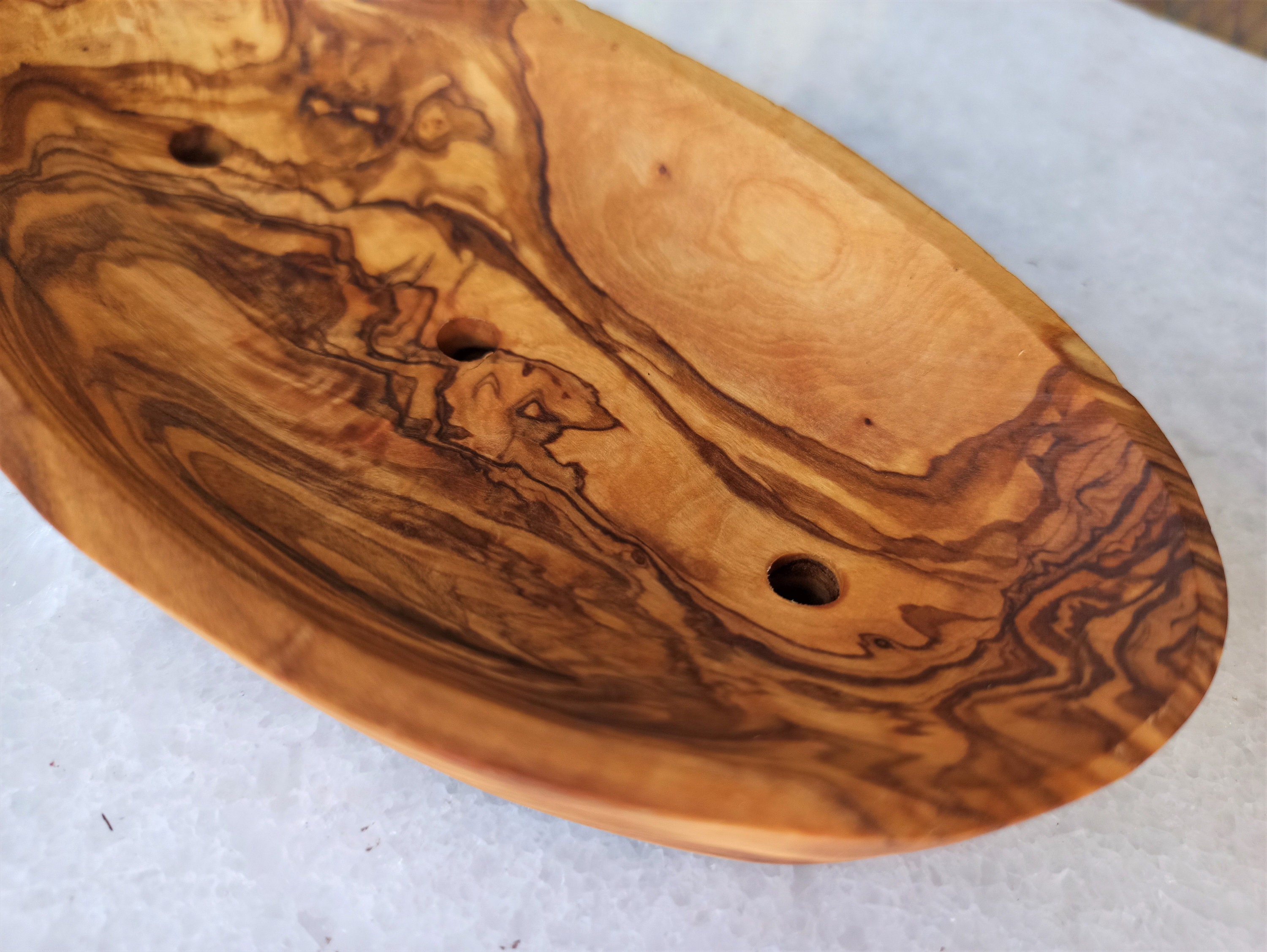 Ηandmade large rustic wooden soap dish Etsy