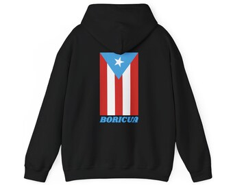Puerto Rican Hoodie: Boriken, Taino Pride