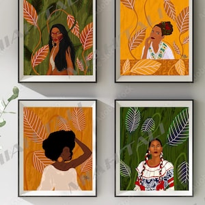 Taino Wall Art, Puerto Rican Taino Pride, Indigenous Women, DIGITAL DOWNLOAD, Island Art, Taino Symbols, Boriken decor,Boricua pride