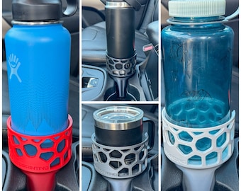 Car Cup Holder Adapter, Hydro Flask Adapter, Nalgene Adapter, 36oz Yeti Adapter, 10oz Yeti Mug Adapter, 24oz Yeti Mug Adapter