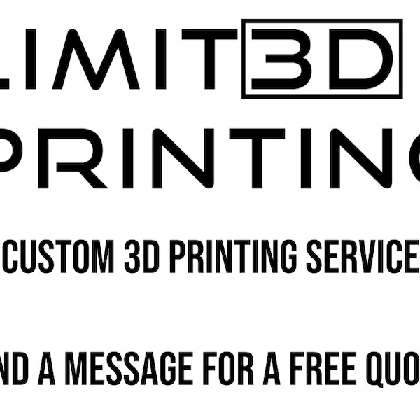 3D Printing Service | FDM Prints | Multiple Colors Available | Fast Turn Around