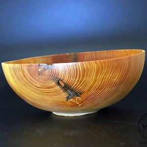 Turned Ash Bowls Large / Fruit Bowl 30 cm Diameter / Ash / Hardwood / Wooden Bowl / Hemisphere