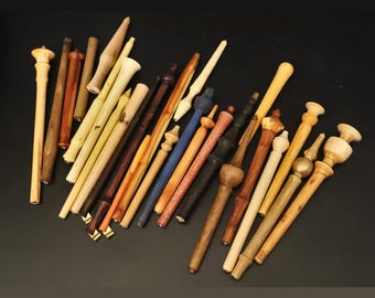 Large calligraphy nibs / pen holders for inks & India ink / hand-turned in Bavaria