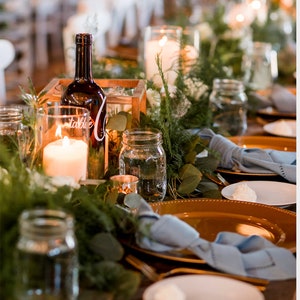 Wine Bottle Centerpiece