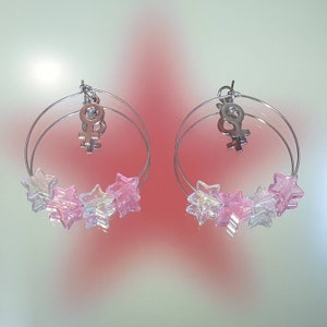 Celestial Feminist Earrings