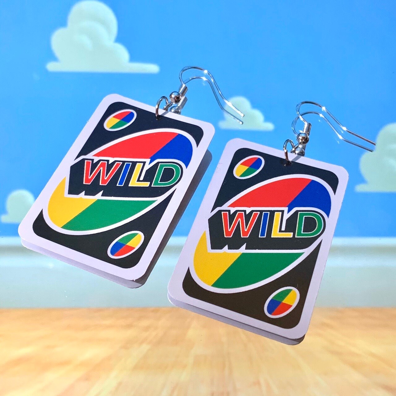 Customizable Uno Cards Double sided / Pendientes de Cartas Etsy
