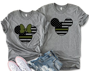 mickey mouse army shirt
