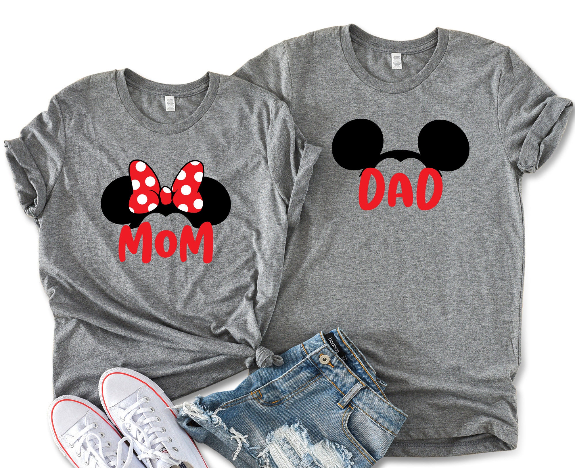 Mom and dad mickey mouse shirts sale