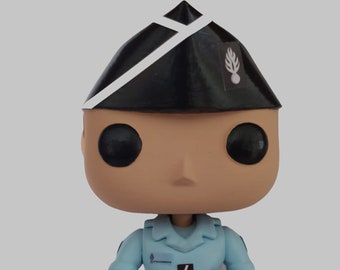 Funcops personnalisé avec l'uniforme d'été de la gendarmerie française