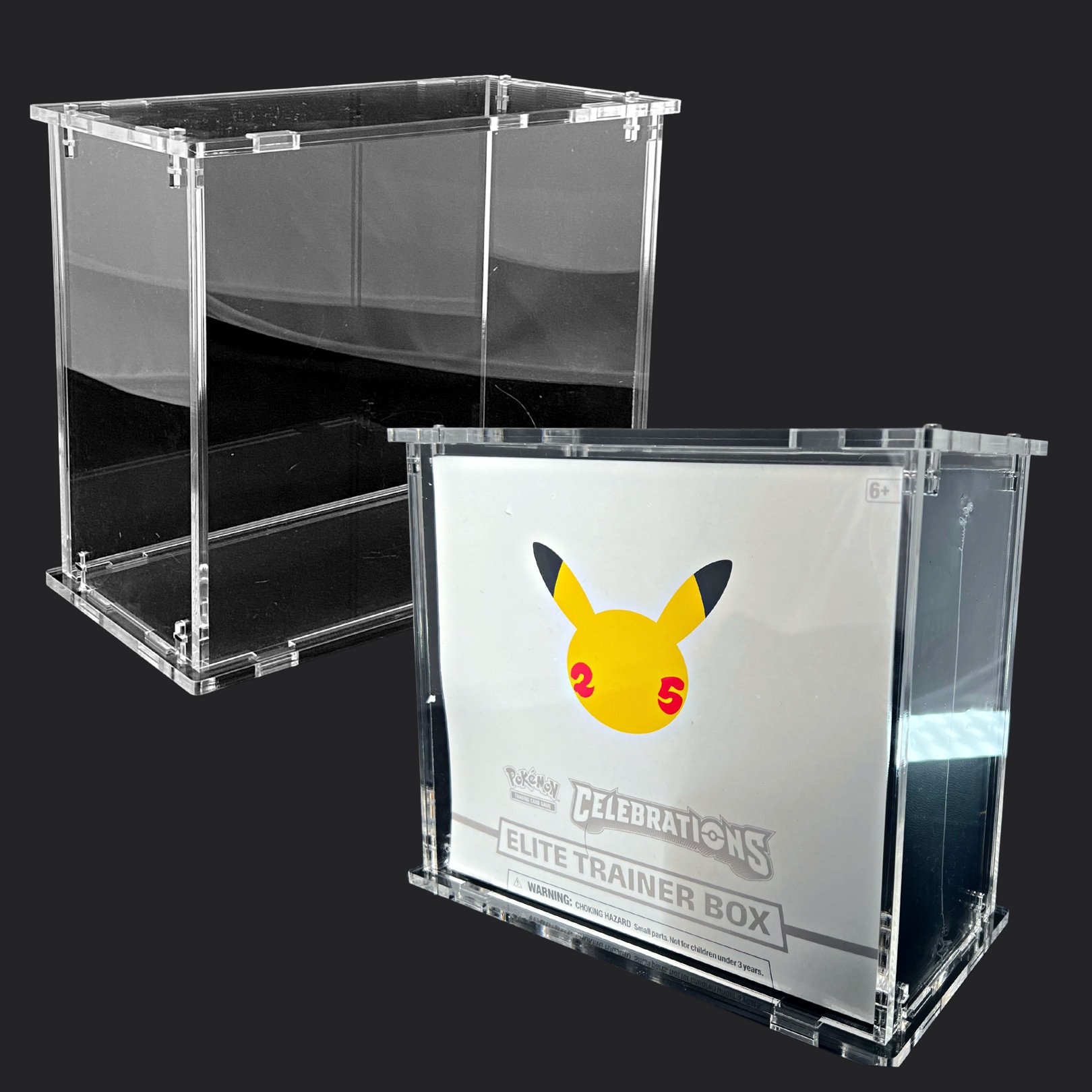 Yyb China Custom Pokemon Etb Box Protector Acrylic Elite Trainer