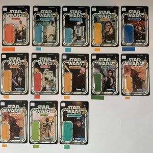 Brand New Next Generation Vintage Star Wars 12-back Recard Cardback Kit , Cardbacks , Footers and Bubbles