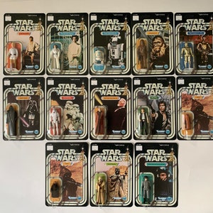 Brand New Next Generation Vintage Star Wars 12-back Recard Cardback Kit , Cardbacks , Footers and Bubbles image 9