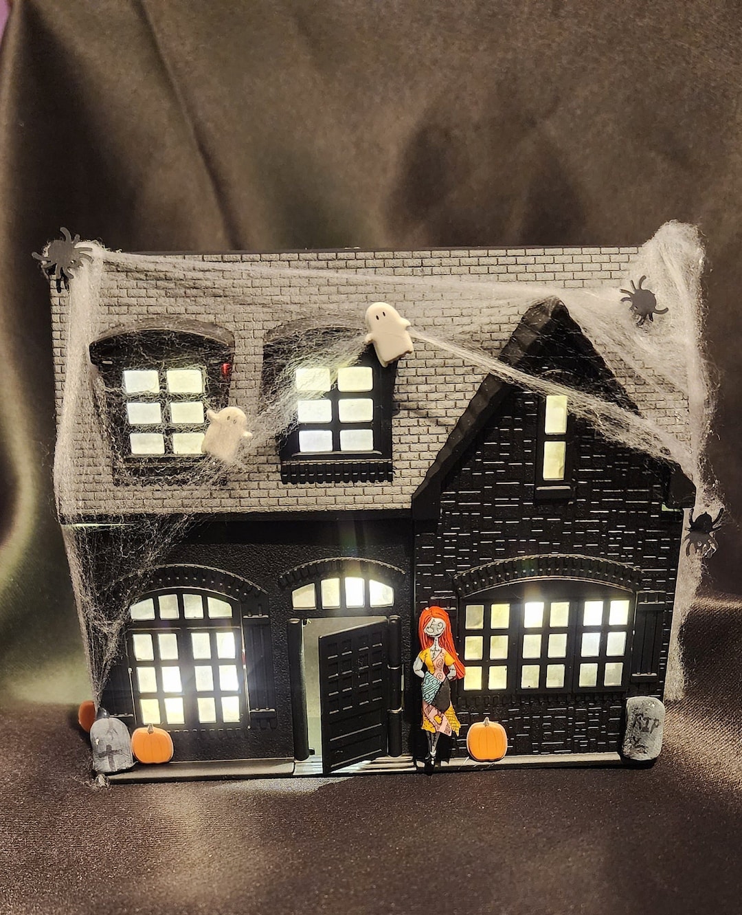 The Nightmare Before Christmas Sally House. Miniature Village Etsy