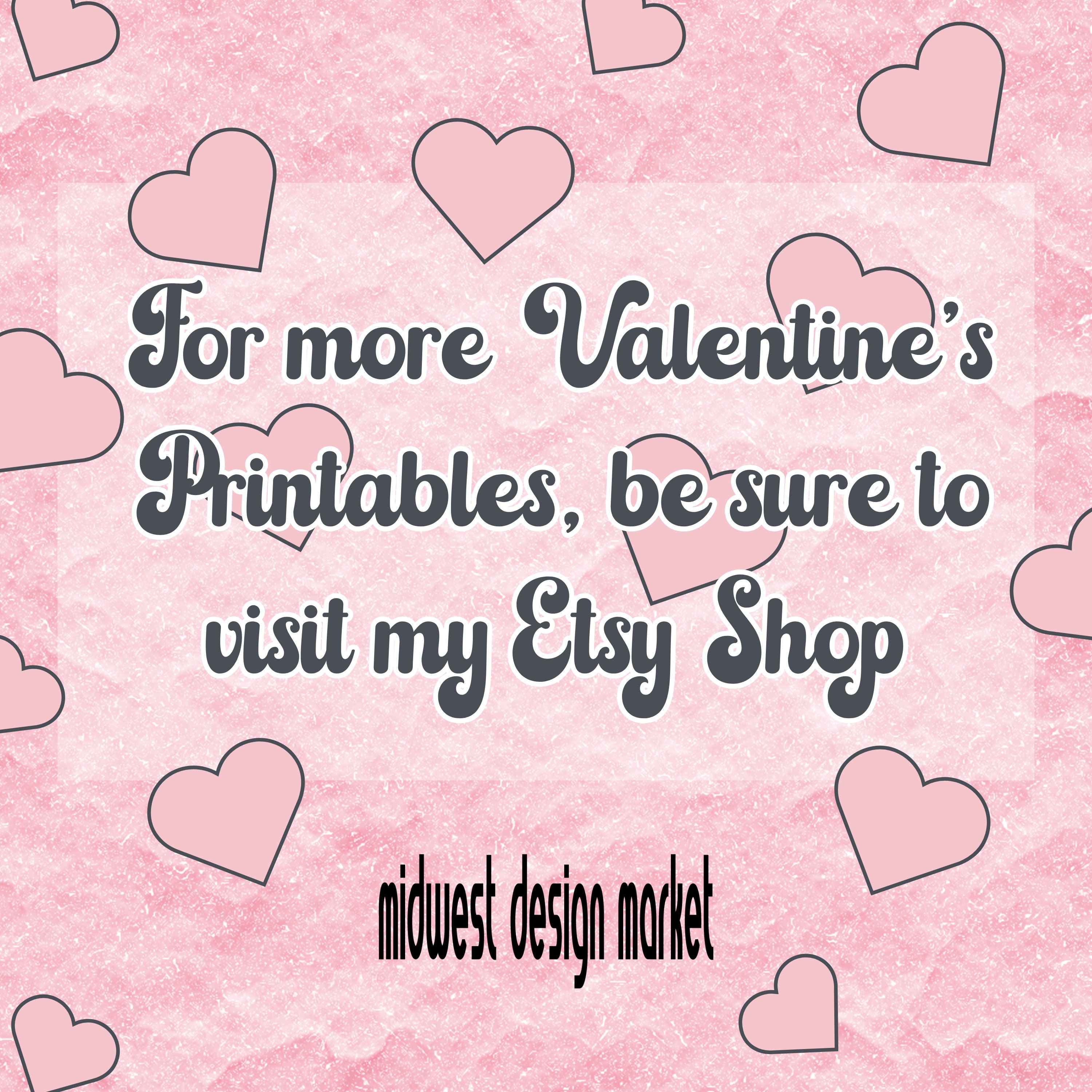 Valentine Cards Printables for Kids, Kitty Cat Valentines, Classroom