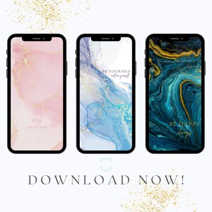 iPhone Wallpaper Marble Artwork for Phone Background Pink and Gold Wallpaper Colorful Background Girlie Screensaver Gold Wallpaper Bundle