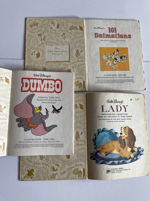 Piccoli libri d'oro Disney vintage a tua scelta Libri per bambini