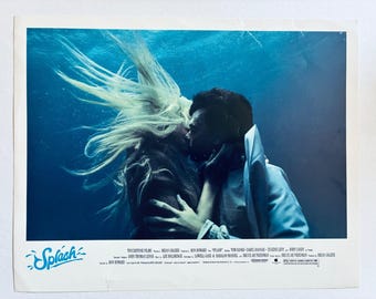 Splash Vintage Movie Lobby Card 1980s Film Daryl Hannah Tom Hanks Mermaid
