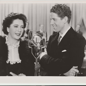 Sweet Music (1935) Vintage Movie Photo of Rudy Vallee and Helen Morgan from the 1930s Film
