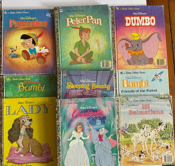 Piccoli libri d'oro Disney vintage a tua scelta Libri per bambini