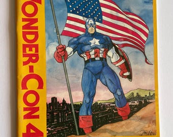 WonderCon 4 Wonderful World of Comics Program Book SF Comic Con Show Wonder Con