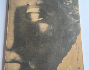 Gentry #1 Invierno 1951 Revista de vida, estilo, moda y arte para hombres de la década de 1950 con anuncios vintage y editores del equipo del diseñador Alvin Lustig.