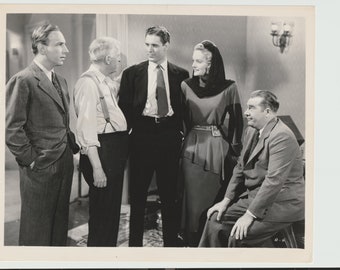 Acero contra el cielo (1941) Foto de película antigua Llody Nolan, Edward Ellis, Craig Stevens, Alexis Smith, Edward Brophy de la película de los años 40