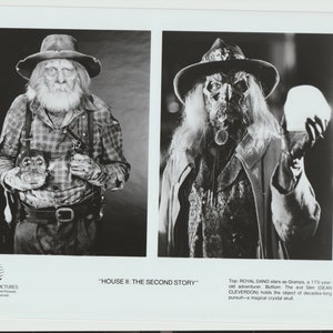 House II (1987) Horror Movie Photo of Royal Dano, and Dean Cleverdon Vintage Movie Press Photo from the 1980s