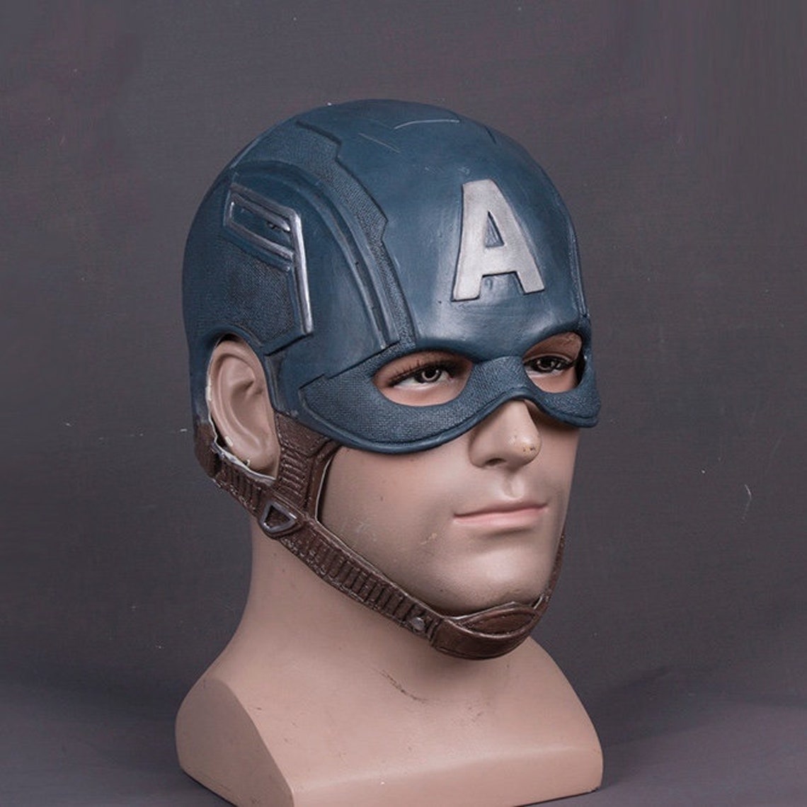 Captain America helmet mask cosplay Marvel Halloween birthday Etsy