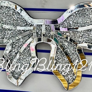 XL Crushed Diamond Bow crushed diamond home decor (40x60CM)