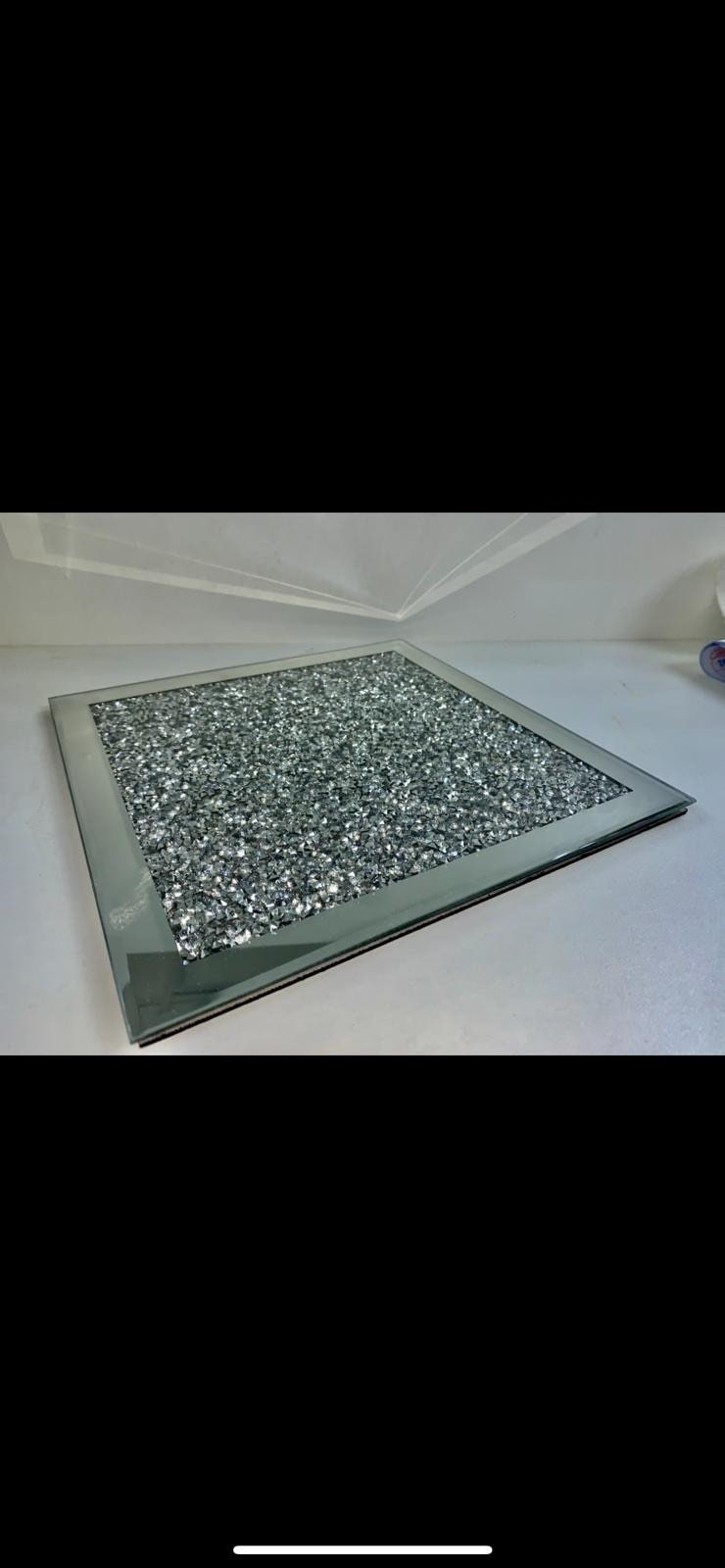 Crushed Diamond Placemat Set of 4 Etsy