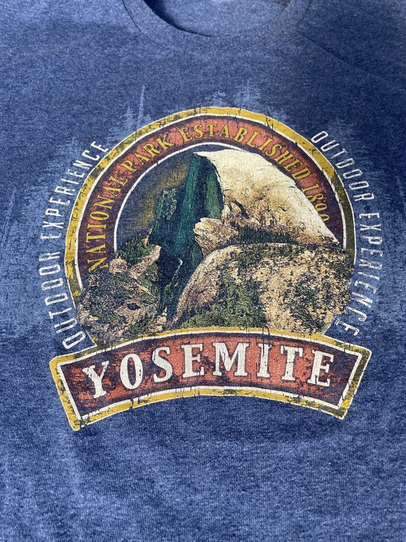 1990’s Yosemite national park T shirt USA made - image 3