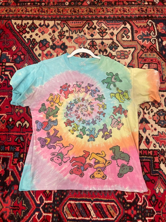 Grateful Dead dancing bears spiral