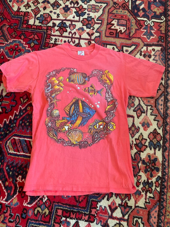 1990’s fish T shirt USA made