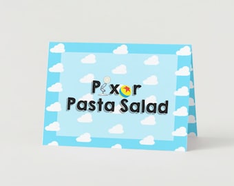 Toy Story Themed Party Food Labels (Printable)
