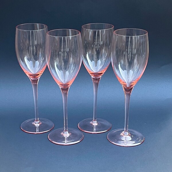 Pink Stemware Etsy