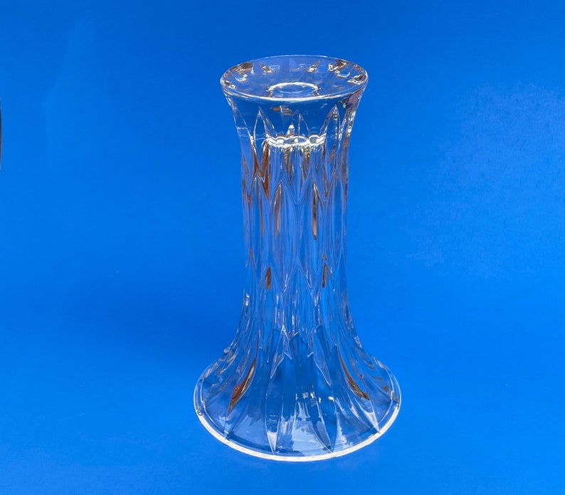 Mikasa Crystal Flared Vase Vintage Mikasa Crystal Vase Etsy