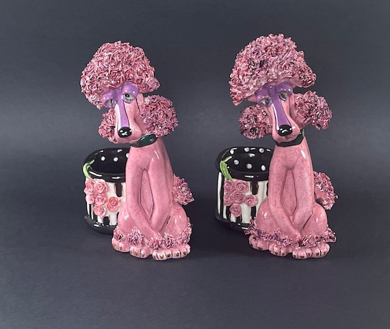 Votive Candleholders, SWAK Designs Sasha the Pink Poodle