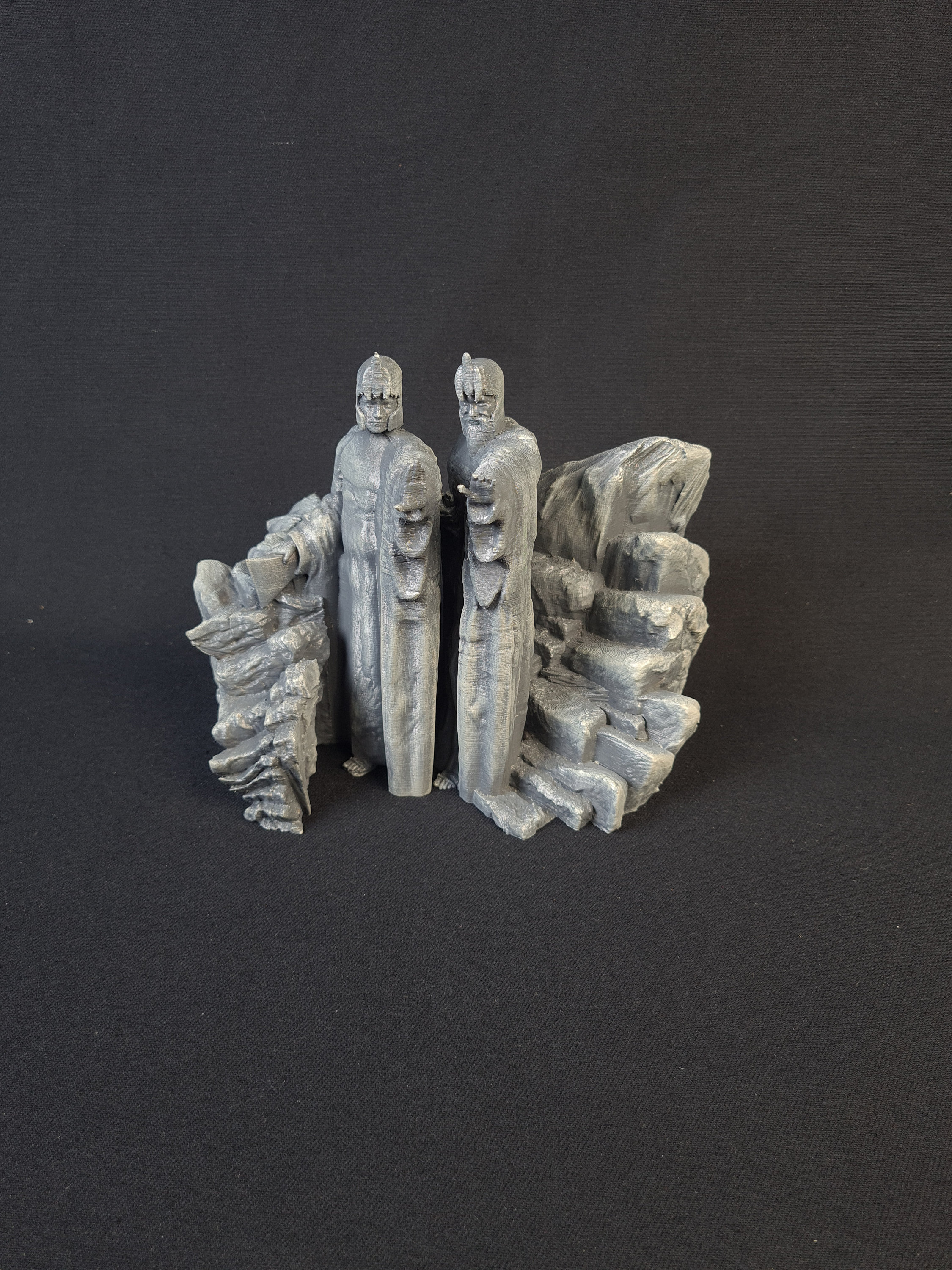 Lord of the Rings Argonath Statue Bookend Argonath Figure Etsy UK
