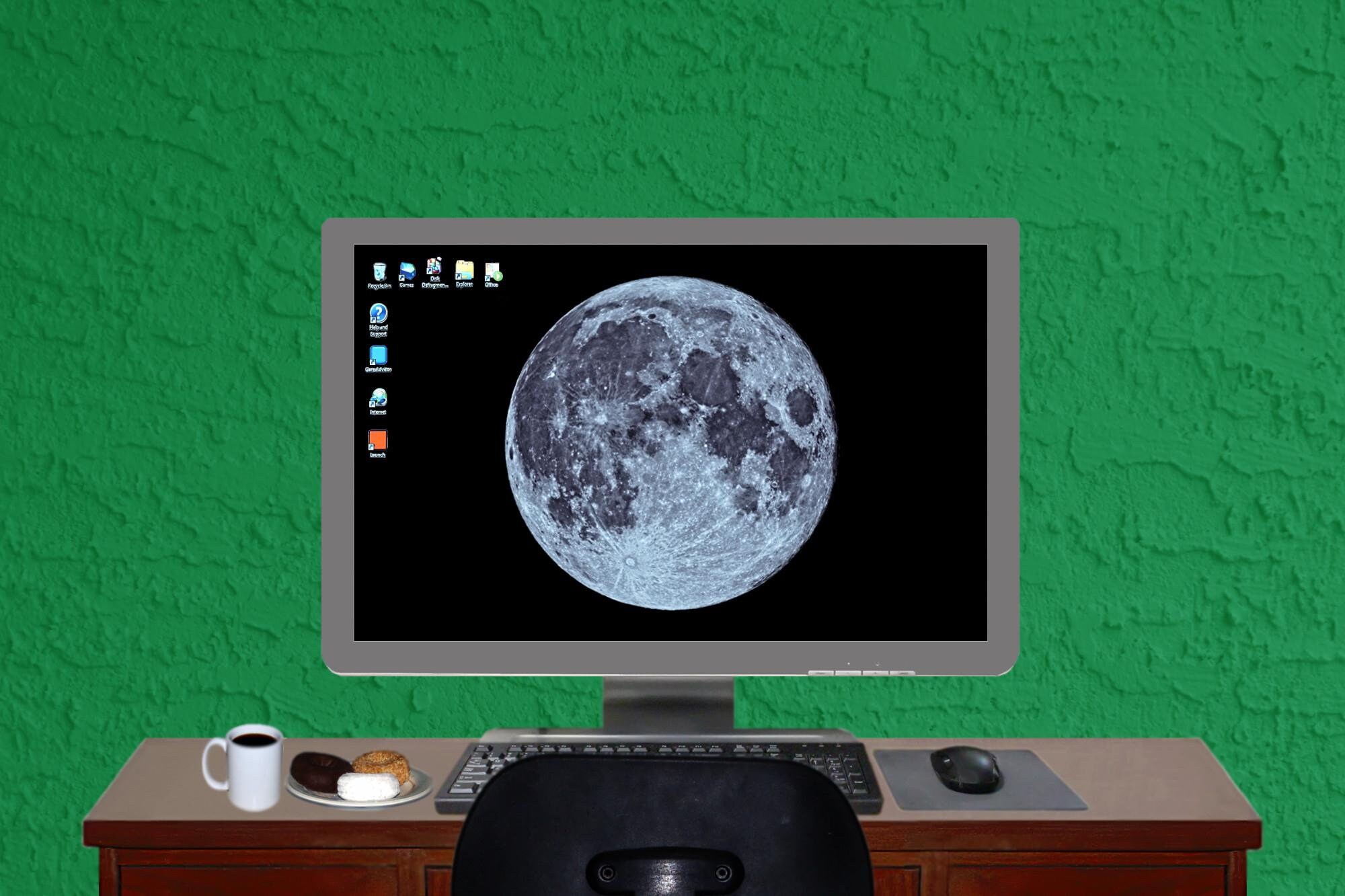 Moon Lock Screen, Desktop Wallpaper Full Hunters Moon, PC Wallpaper