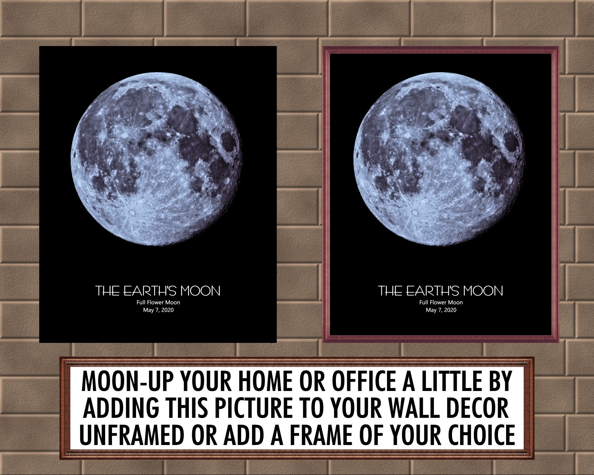Full moon poster 5270 full moon may 2020 digital download full moon