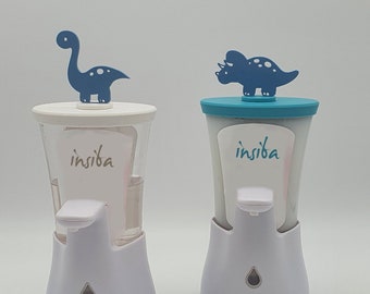 Refill lid & quick release with optional animal sets for No Touch soap dispenser