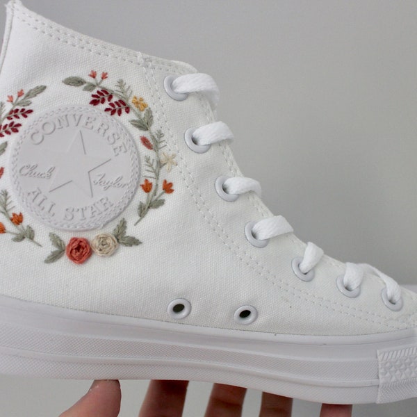 Custom Embroidered Converse High Tops