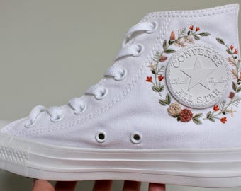 Zapatillas altas Converse bordadas personalizadas