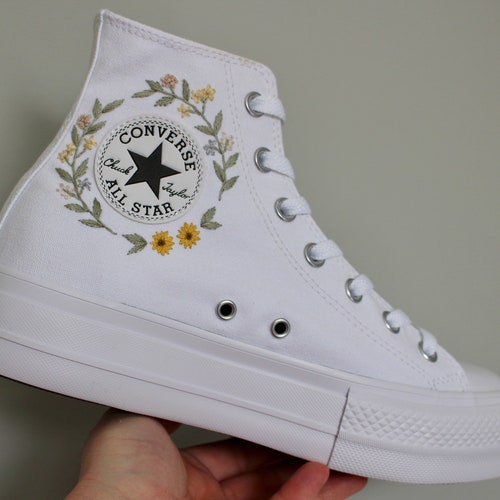 embroidered converse high tops
