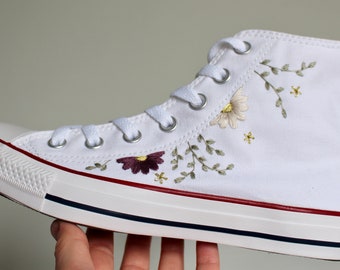 Custom Embroidered Converse High Tops