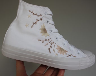 Custom Embroidered Converse High Tops