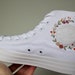 Custom Embroidered Converse High Tops - Etsy