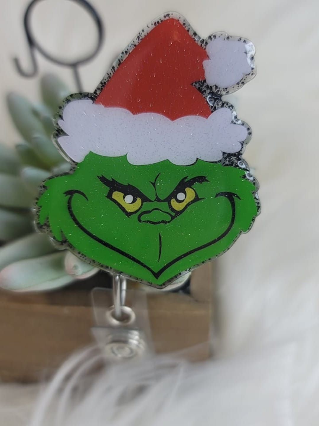 Green , Badge Reel, Green. Meanine. No Heart, Dr Seuss, Christmas, Stole  Christmas, Max, Cindy Lou Who, Whoville, Steals Christmas, Grumpy -   Ireland