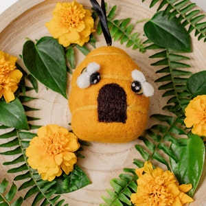 Beehive Ornament or Beehive Decor | Bee Themed Gifts for Bee Lovers| Bee Décor Handmade Beehive Felted Ornament Bee Gift