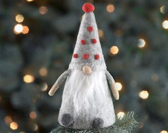 Gnome Tree Topper: Gnome Christmas Decor